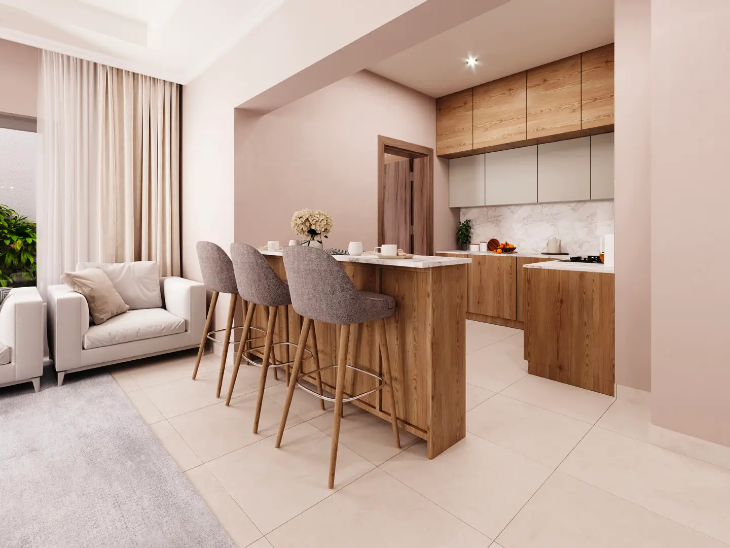 6_Open_kitchen_area_type_А